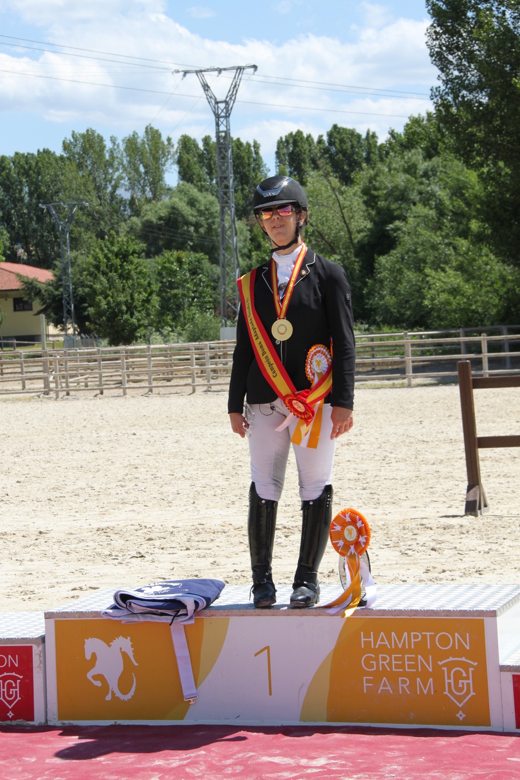 La amazona Navarra NATALIA QUINTANA PLAGARO revalida el título de Campeona de España
